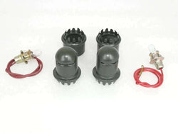 New WILLYS FORD JEEP MAP READING LIGHTS WITH BULB PAIR Best Spare Store
