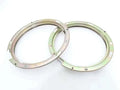 New WILLYS JEEP HEADLIGHT RETAINING INNER BEZEL RIM 7" PAIR Best Spare Store