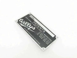 New WILLYS JEEP MODEL DATA PLATE ALUMINIUM Best Spare Store
