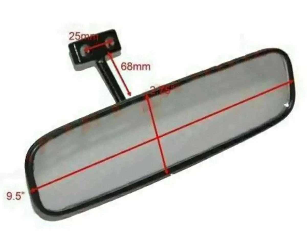 New Willys Jeep Rear View Center Mirror – OEM Fit Best Spare Store
