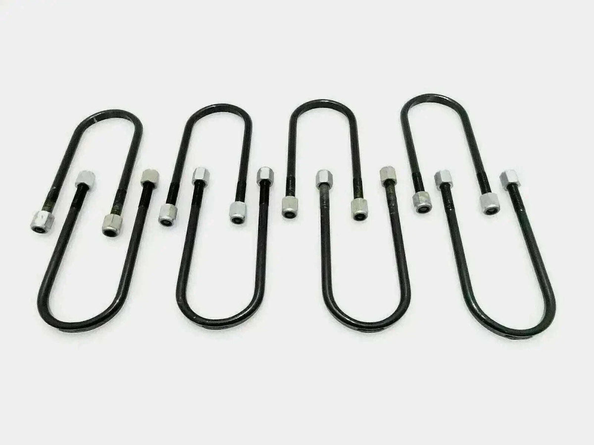 New Willys Jeep Suspension Leaf Spring U-Bolt Clip Set of 8 Best Spare Store