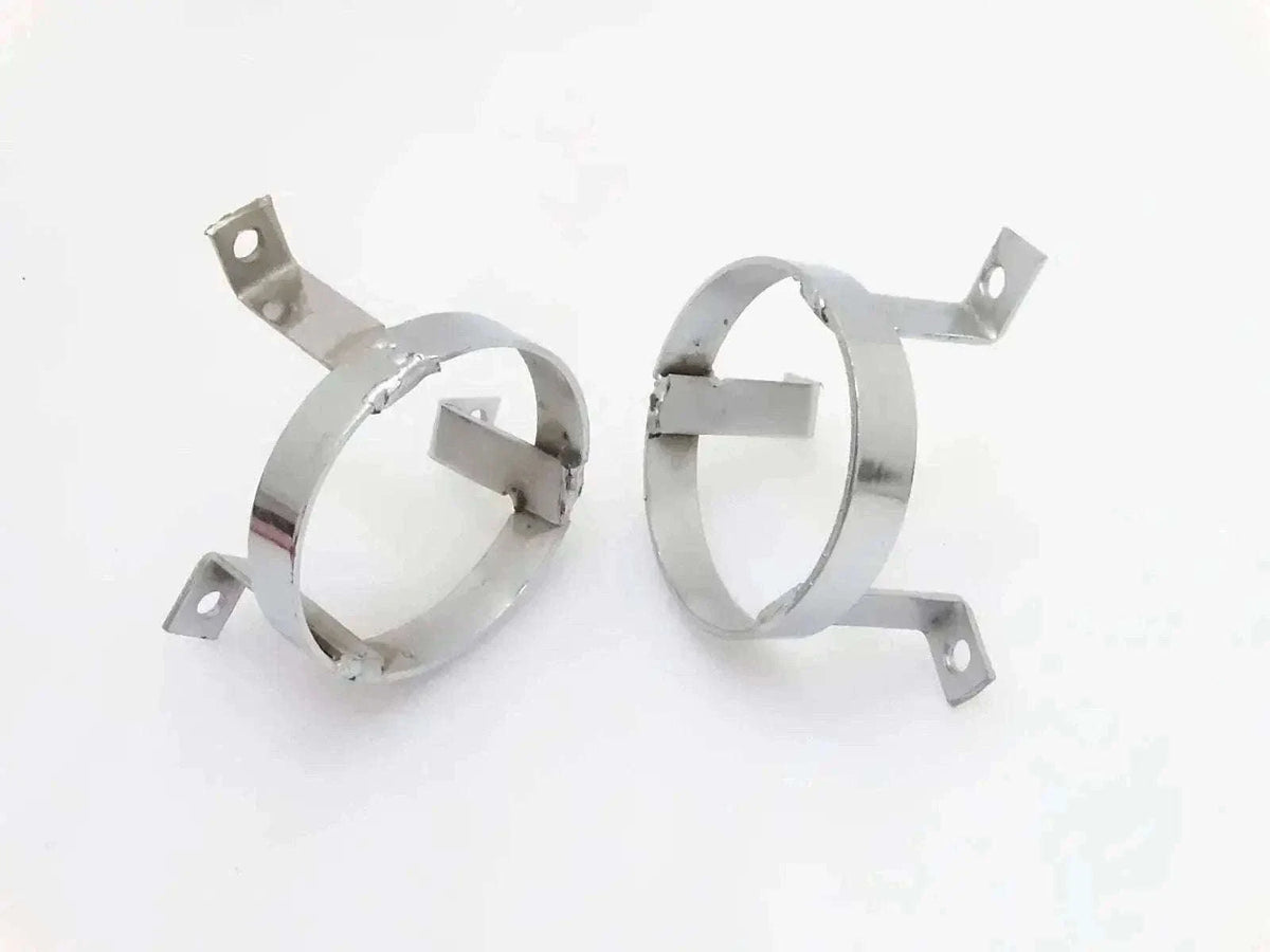 New WILLYS JEEPS Chrome Parking Light Grill Protector Units - 3.5" Pair Best Spare Store