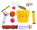 New Wooden Foot Roller Magnetic Stress Mat Combo Kit Best Spare Store
