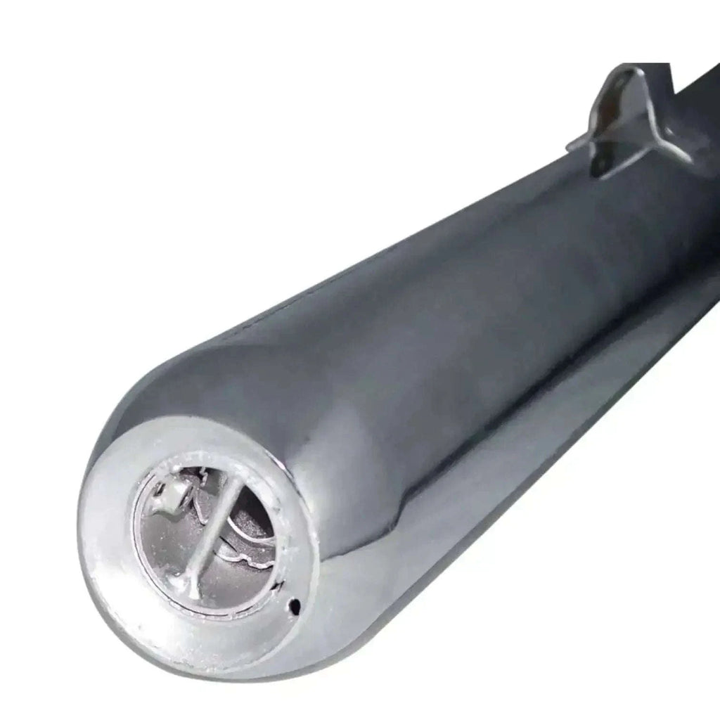 New Yamaha RX 100 Exhaust Silencer Muffler Assy Best Spare Store
