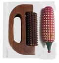 Pointed D-Roller Karela Massager for acupressure therapy.