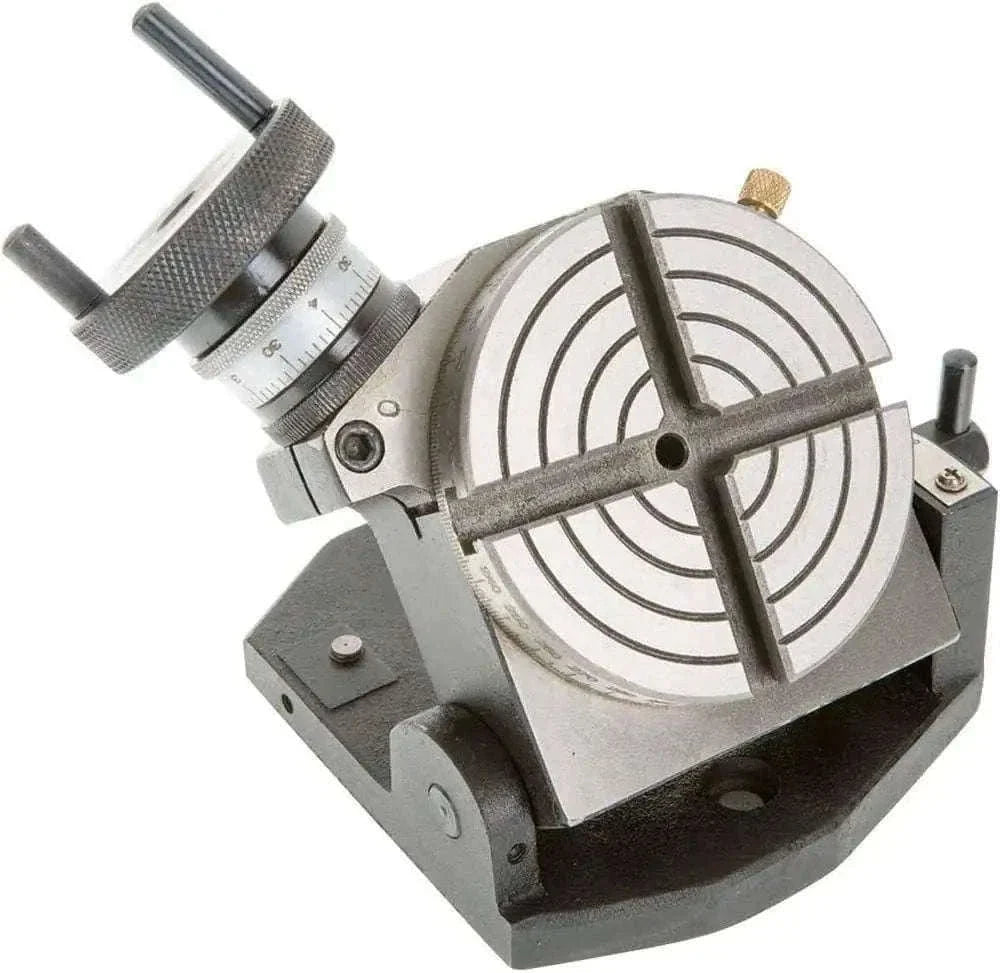 Rotary Table 4 / 100mm (4 Slot) Suitable Horizontal Vertical - bestsparestore