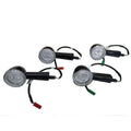 Royal Enfield "Front & Rear LED Indicator Trafficator Kit Black" For Meteor 350 - bestsparestore