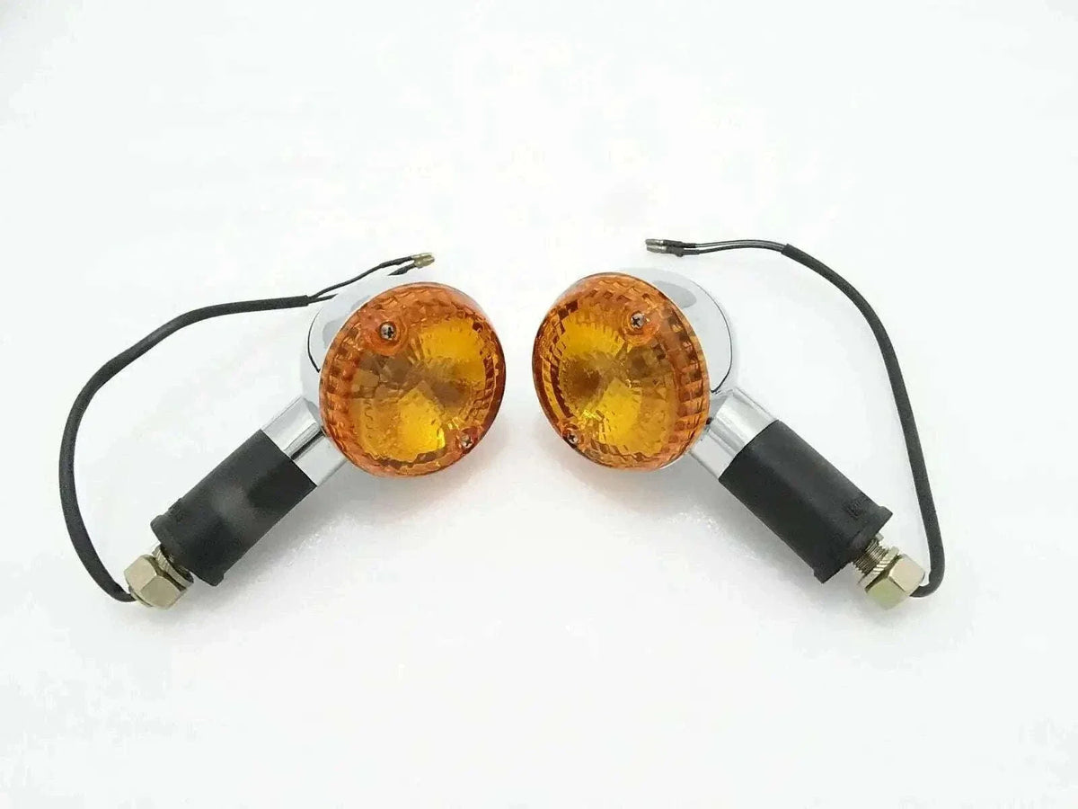 ROYAL ENFIELD ORANGE FACED INDICATORS PAIR - bestsparestore