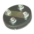 Steering coupling for Suzuki Gypsy Van with dark rubber disc and bolts