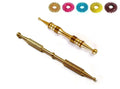 Sujok Acupressure Probe Metal Diagnostic Tool with Free Rings