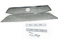 Chrome mesh front radiator grille panel set for Suzuki Celerio