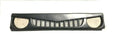 Suzuki Samurai SJ410, 413 Gypsy Front Grill in Black