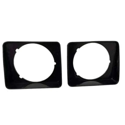 Suzuki Samurai Jimny Sierra SJ410 Headlamp Bezel Set Black - bestsparestore