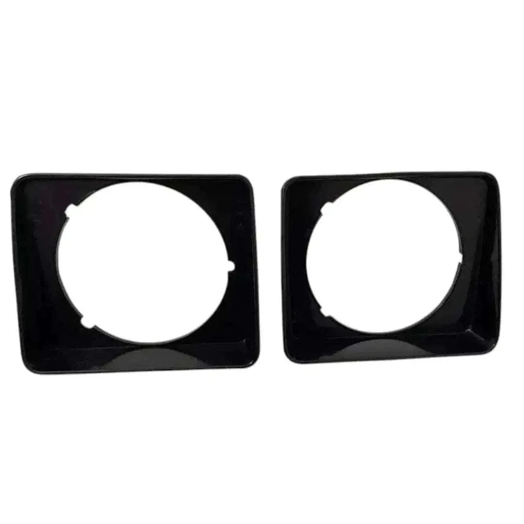 Suzuki Samurai Jimny Sierra SJ410 Headlamp Bezel Set Black - bestsparestore