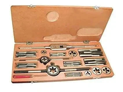 Tap and Dies Set 1/4 to 1" British Standard Whitworth - bestsparestore
