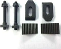Tilting Rotary Table 4/100mm with 50mm Mini Scroll Chuck M6 Clamping Kit Set - bestsparestore