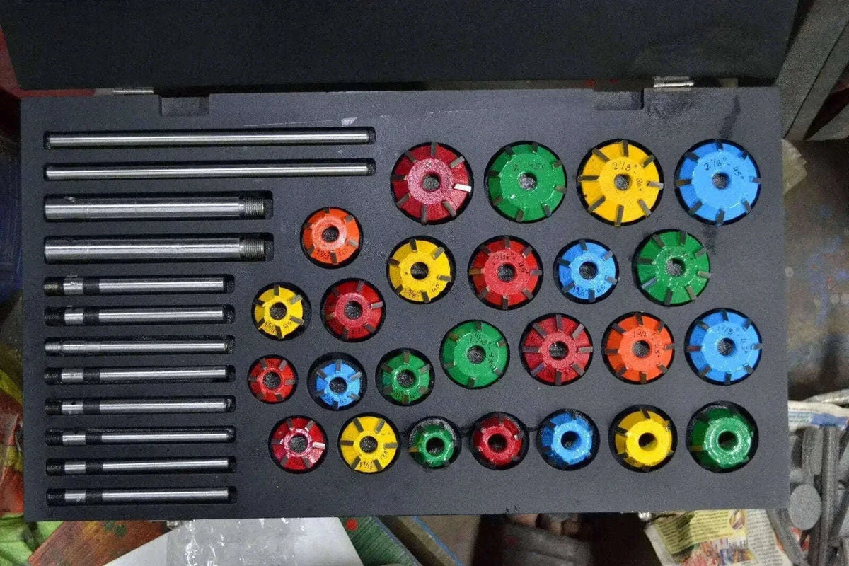 VALVE SEAT 25 PCS CUTTER SET CARBIDE TIPPED - bestsparestore