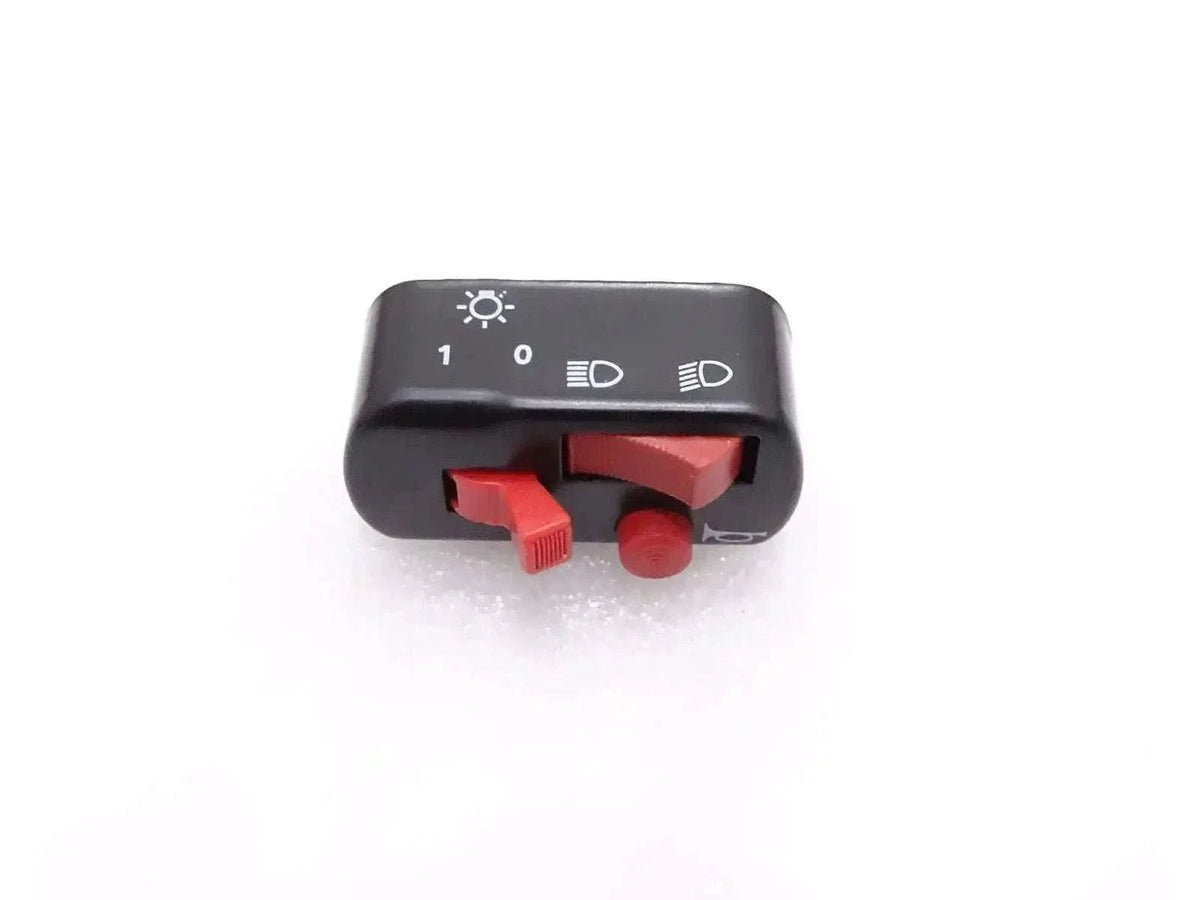 VESPA 12v Headlight & Horn Switch - Black Replacement by bestsparestore