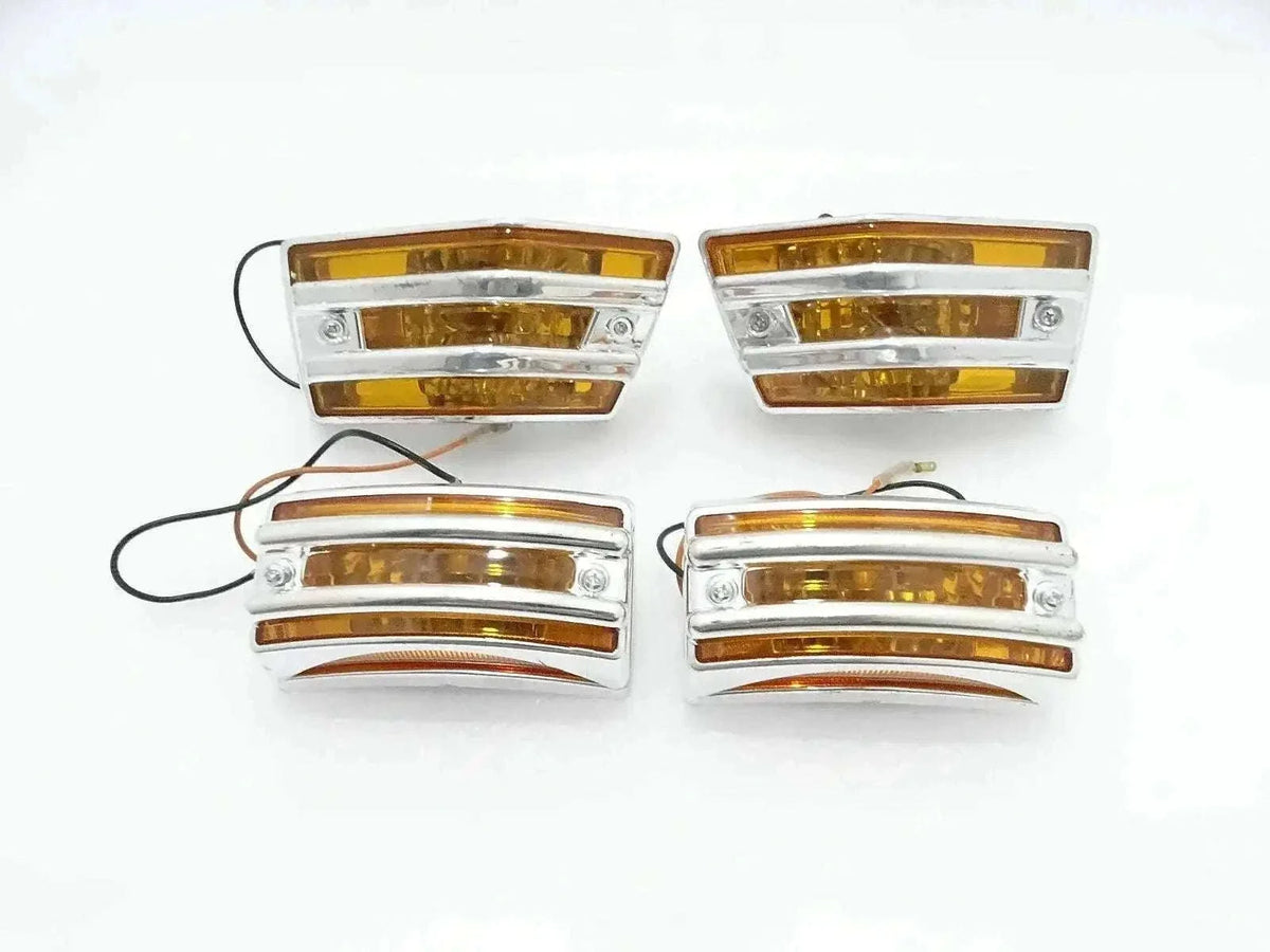 VESPA PX/LML Front & Rear Indicator with Grill Clair Lens
