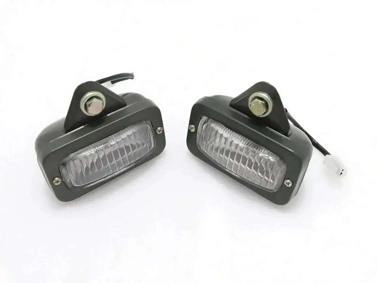WILLYS JEEP MILITARY FRONT & REAR PARKING LIGHT PAIR