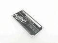 WILLYS JEEP aluminium model data plate with patent text