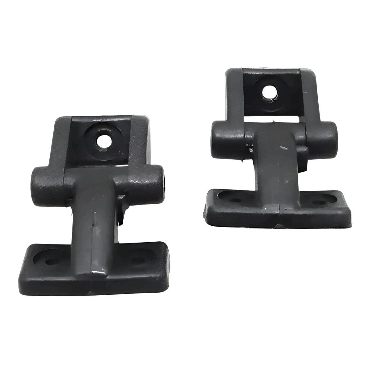 Windshield Fold Down Hinges for Maruti Gypsy - Black by bestsparestore
